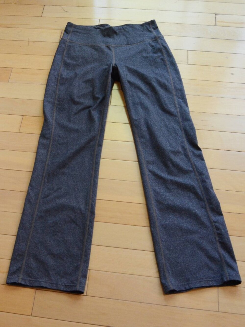 prAna Gray Wide Leg Pants Size M Tall